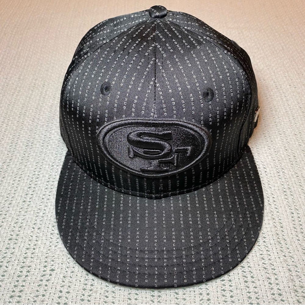 Black Cap with Embroidered SF Logo
